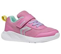 Geox J SPRINTYE Girl B - Zapatillas Deportivas, Color Rosa y Amarillo, Talla 31 EU