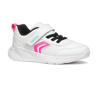 Geox J SPRINTYE Girl B, Zapatillas, White/Black, 37 EU