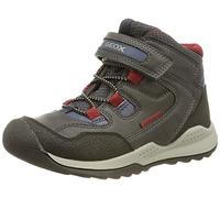 Geox J Teram Boy B Abx A, Zapatos para Niño, Multicolor (Navy/Dk Red), 28 EU
