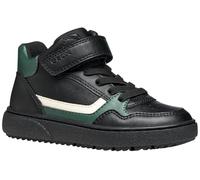 Geox J Theleven Boy, Zapatillas, Color Negro y Verde, 31 EU