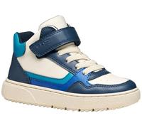 Geox J THELEVEN Boy Zapatillas Deportivas LT Ivory/LT Blue, Talla 33 EU, Lt Ivory Lt Blue, 33 EU