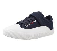 Geox J TIPPESTE Boy B - Zapatillas Deportivas, Color Azul Marino/Blanco, Talla 28 EU