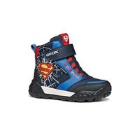 Geox J TREKKYUP Boy B ABX Ankle Boot, azul marino/rojo, talla 31 EU, azul marino, 31 EU