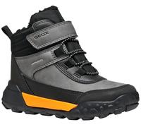 Geox J Trekkyup Boy B ABX, Bota de Tobillo, Gris y Naranja, 26 EU