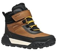 Geox J Trekkyup Boy B ABX, Bota de Tobillo, Lt Brown Black, 27 EU