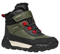 Geox J Trekkyup Boy B Abx, Botas de Nieve Niños, Dk Green Black, 38 EU
