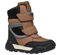 Geox J Trekkyup Boy B Abx, Botas de Nieve Niños, Tobacco Dk Silver, 35 EU