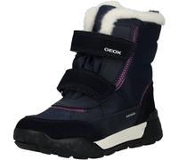 Geox J TREKKYUP Girl B AB Ankle Boot, azul marino/morado, talla 34 EU, Azul Marino Púr, 34 EU