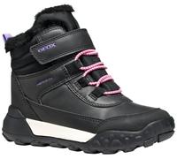 Geox J Trekkyup Girl B AB, Bota de Tobillo, Negro y Morado, 39 EU