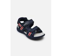 Sandalias Geox Vaniett Boy Infantil Azul Marino/Rojo 34