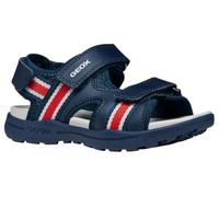 Geox J Vaniett Boy B Sandal, azul marino/rojo, talla 29 EU