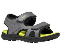 Geox J Vaniett Boy C Sandal, DK Grey/Lime, talla 32 EU
