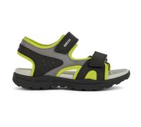 Geox J Vaniett Boy C, Sandalia, Lima, Negro, 24 EU
