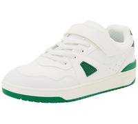 Geox J Washiba Boy A, Zapatillas, Blanco Verde, 36 EU