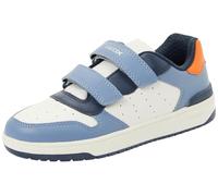 Geox J WASHIBA Boy A - Zapatillas Deportivas, Color Blanco/LT Avio, Talla 35 EU