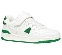 Geox J Washiba Boy A - Zapatillas Deportivas, Color Blanco/Verde, Talla 29 EU