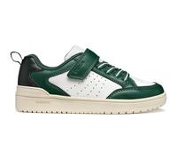 Geox J Washiba Boy A - Zapatillas Deportivas, Color Blanco/Verde, Talla 33 EU