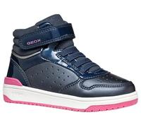 Geox J WASHIBA Girl A, Zapatillas, Azul, 35 EU
