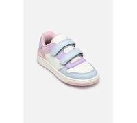 Geox J Washiba Girl B - Zapatillas Deportivas para Mujer, Color Cristal/LT Lila, Talla 26 EU