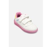 Zapatillas transpirables de velcro, WASHIBA Niña Talla 33. Color Blanco