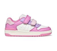 Geox J Washiba Girl B - Zapatillas Deportivas para Mujer, Color Rosa y Morado, Talla 24 EU