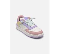 Geox - J WASHIBA Girl D, Zapatillas Niñas, Lilac/Lt Yellow,