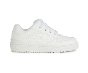 Geox J Washiba Girl D, Zapatillas, Blanco, 36 EU