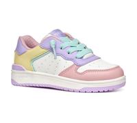 Geox - J WASHIBA Girl D, Zapatillas Niñas, Lilac/Lt Yellow,