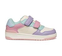 Geox J Washiba Girl, Zapatillas, Mar de Agua Rosa Claro, 35 EU