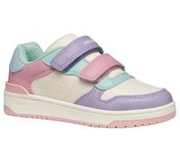 Geox J WASHIBA - Tenis para niña, Rosa LT/Watersea, Talla 8.5 UK para niños, Lt Pink Watersea, 26 EU
