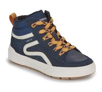 Geox J WEEMBLE BOY A, Zapatillas para Niños, NAVY/YELLOW, 30 EU