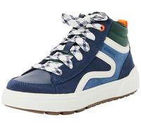 Geox J WEEMBLE Boy - Zapatillas Deportivas, Color Azul Marino/Multicolor, Talla 36 EU, Navy Multicolor, 36 EU