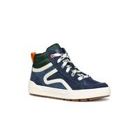 Geox J Weemble Boy, Zapatillas, Navy Multicolor, 31 EU