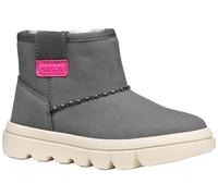 Geox J WILLABOOM Girl Ankle Boot, Dark Grey, 33 EU, gris oscuro, 33 EU
