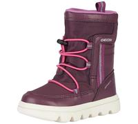 Geox J Willaboom Girl B A Ankle Boot para niña, Ciruela Fucsia, 35 EU