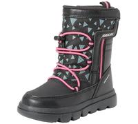 Geox J Willaboom Girl B A, Barco Ankle, Black Fuchsia, 35 EU