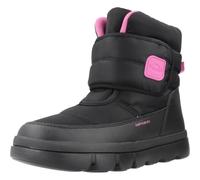 Geox J WILLABOOM Girl B A, Bota de Nieve, Black/Fuchsia, 38 EU