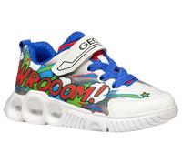Geox - J WROOM Boy D, Zapatillas Niños, White/Royal,
