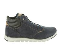 Geox J Xunday Boy A, Botines para Niño, Multicolor (Navy/Black), 30 EU