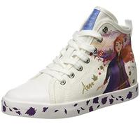 Geox Jr Ciak Girl F, Zapatillas, Multicolor White Multicolor, 34 EU