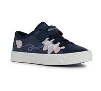 Geox Jr Ciak Girl, Zapatillas, Azul Marino, 28 EU