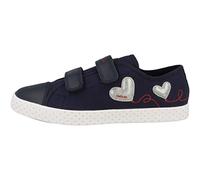 Geox JR CIAK GIRL, Zapatillas para Niñas, NAVY/SILVER, 28 EU