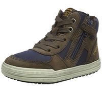 Geox JR Elvis B, Zapatillas Altas para Niños, Marrón (Brown/NAVYC0947), 31 EU