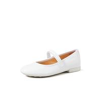 Geox JR PLIE' A, Bailarinas para Niñas, Blanco (White 0H), 37 EU