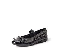 Geox Jr Plie' B, Bailarinas Niñas, Negro, 34 EU