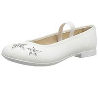 Geox JR PLIE', Bailarinas para Niñas, Blanco (White), 26 EU