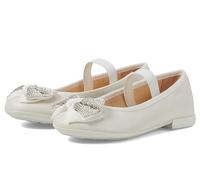 Geox Jr Plie' D, Ballet Flat Mujer, White, 48 EU