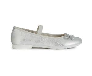 Geox Jr Plie' D, Ballet Flat, Plata, 31 EU