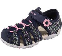 Geox Jr Sandal Roxanne B, Sandalias Punta Cerrada Niñas, Azul Dk Navy C4021, 24 EU
