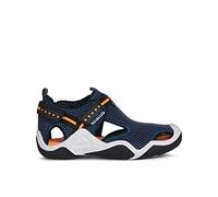 Geox Jr Wader A, Zapatillas Niños, Navy/Orangefluo , 38 EU